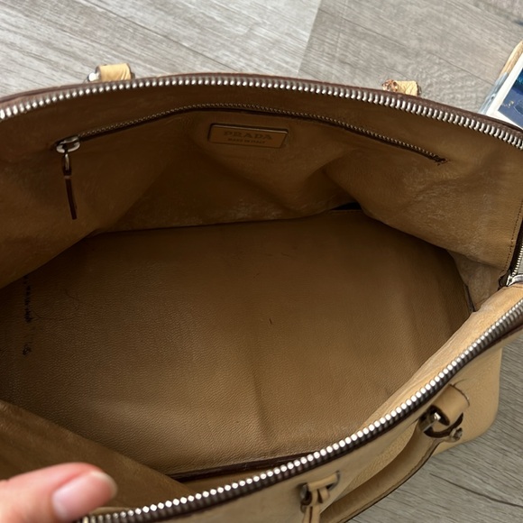 Prada leather tote bag - Picture 10 of 14